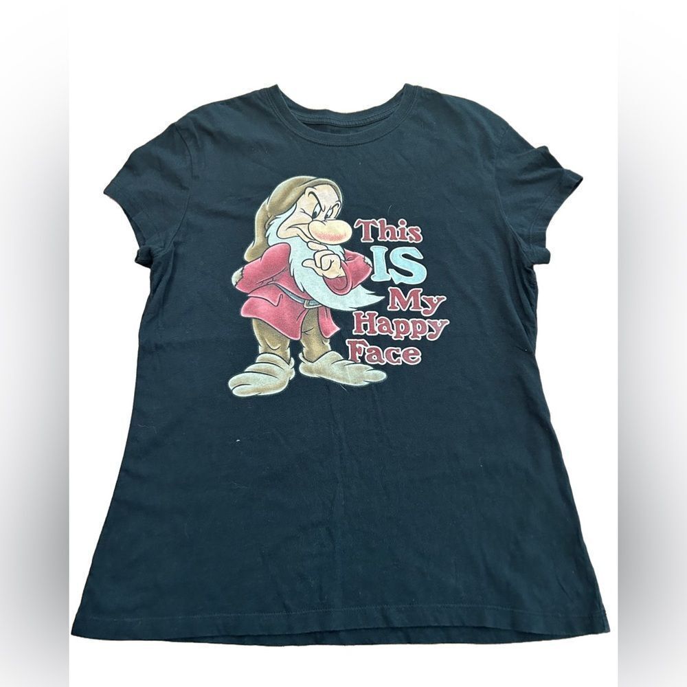 Juniors Wonderful World Of Disney Grumpy Dwarf Tshirt